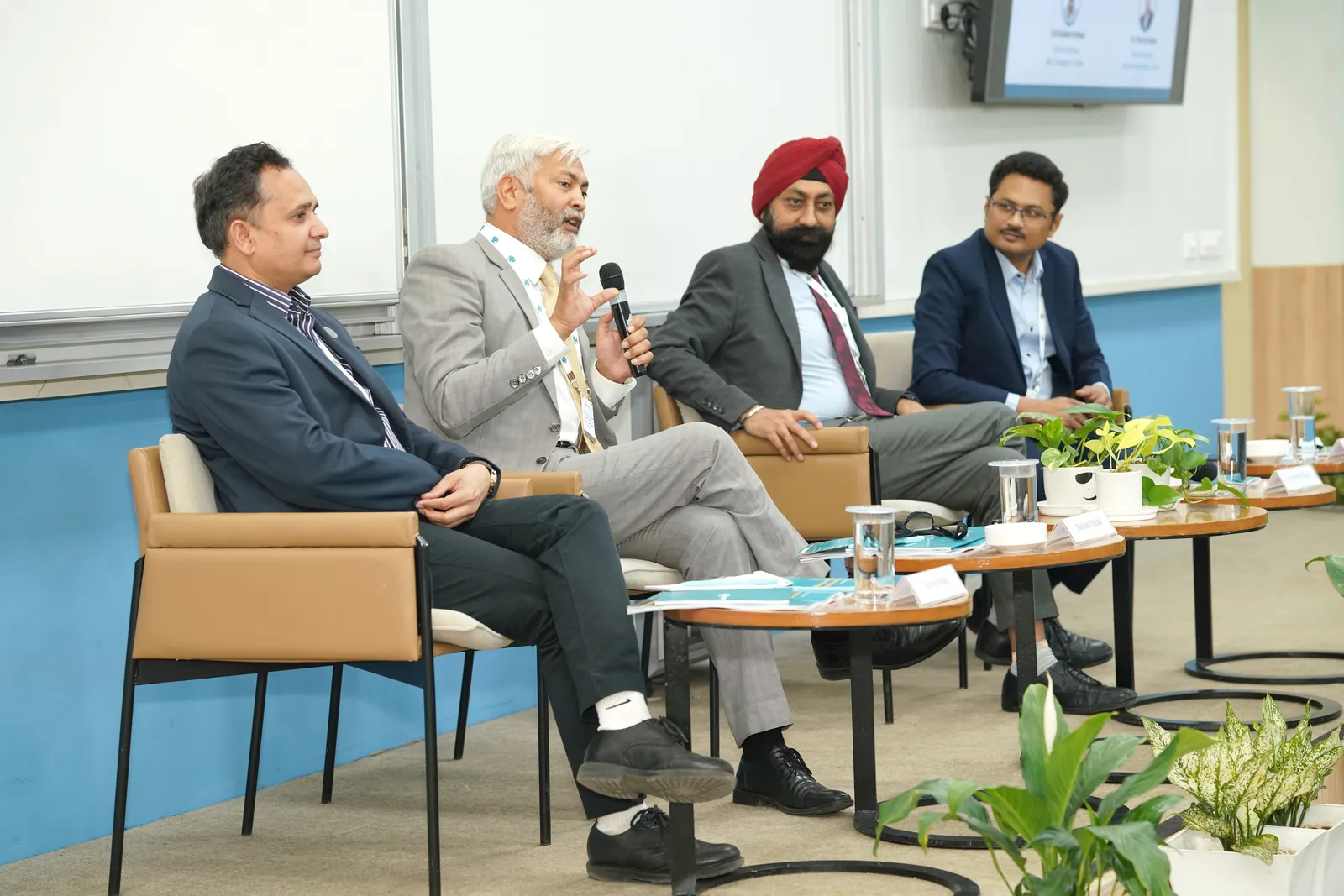 Panellists on stage