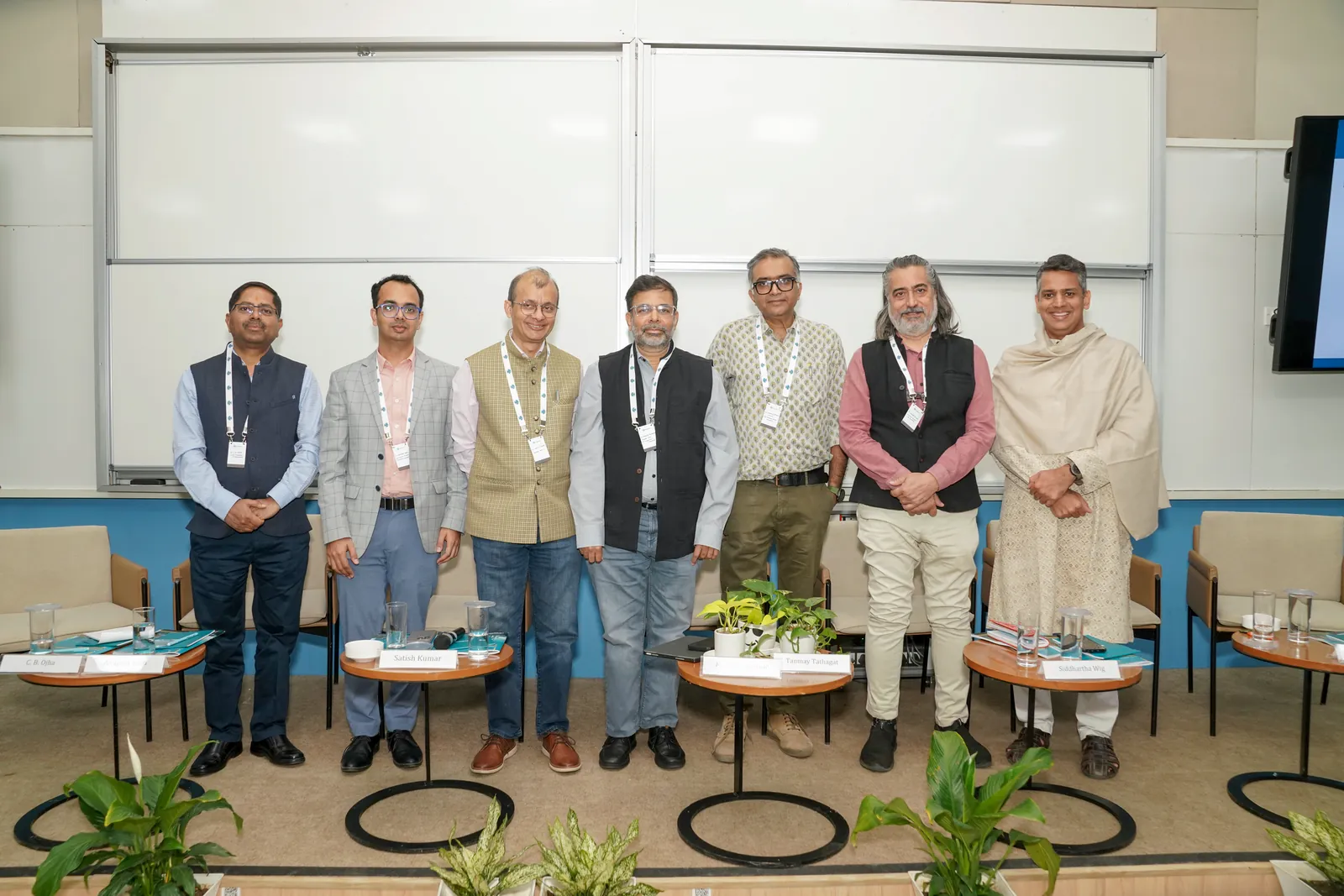 Panel discussion at the conference
