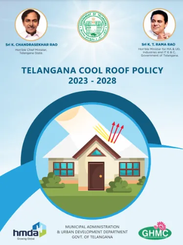 Cover of the Telangana Cool Roof Policy 2023-2028